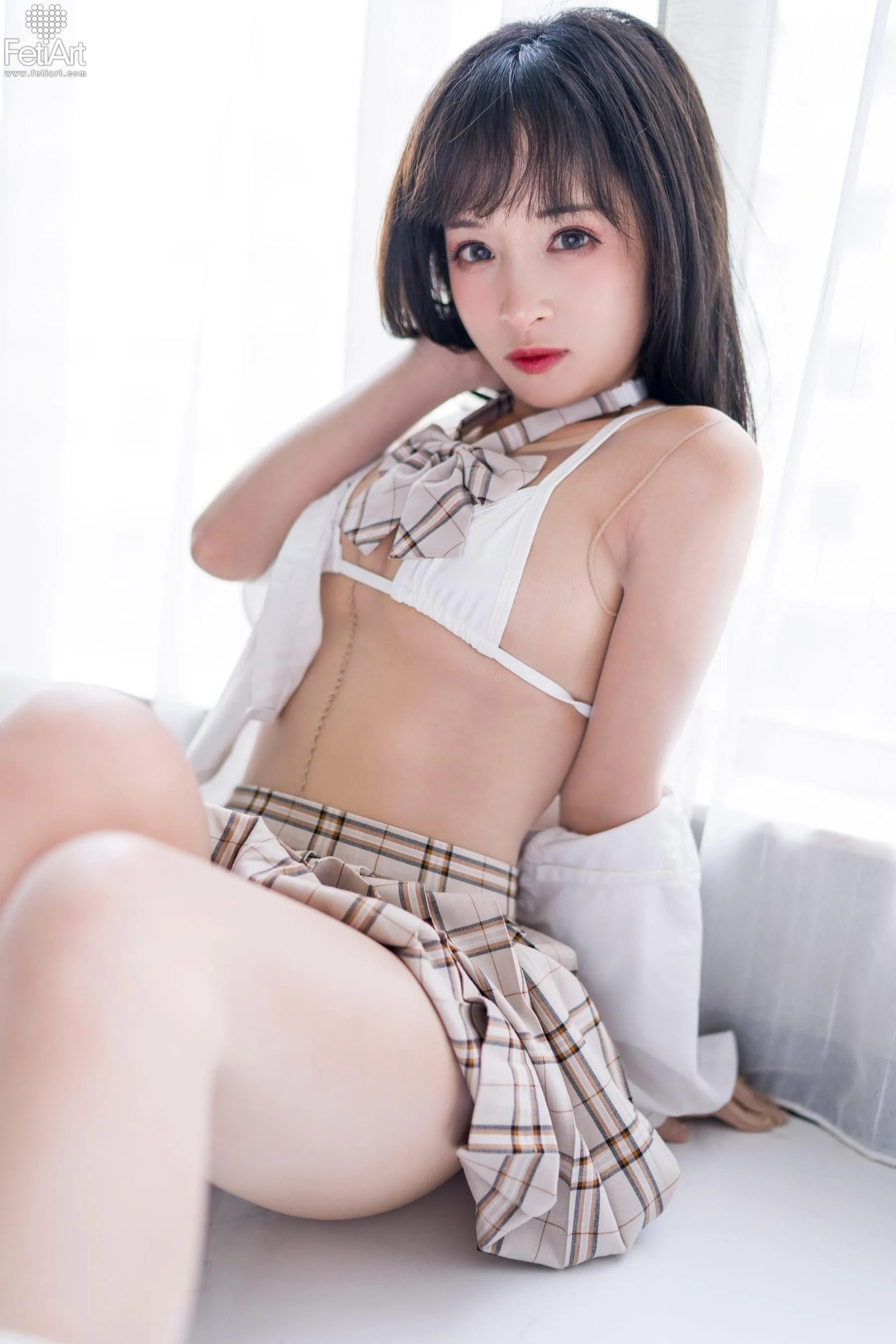 [FetiArt尚物集]NO.063 Lively School Girl [65P]插图3
